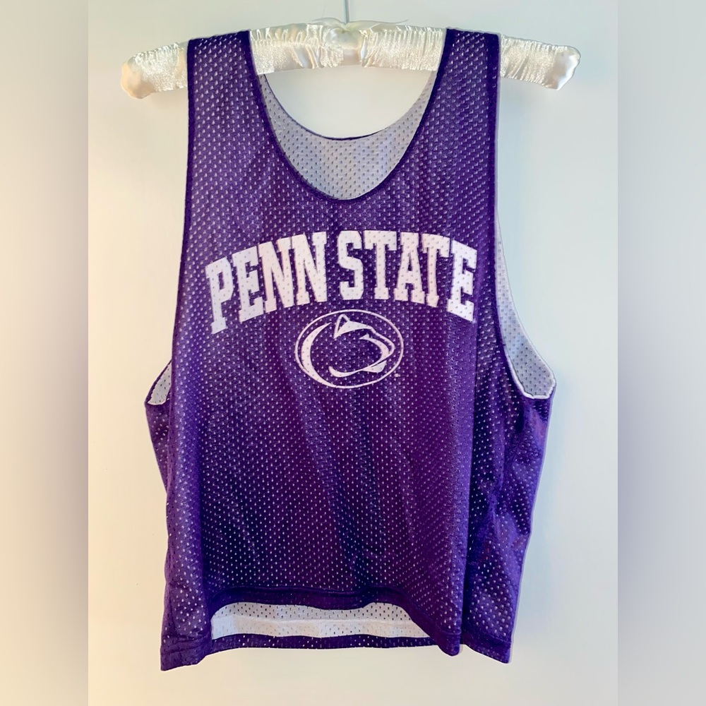 Penn State Purple Mesh Jersey Tank Top